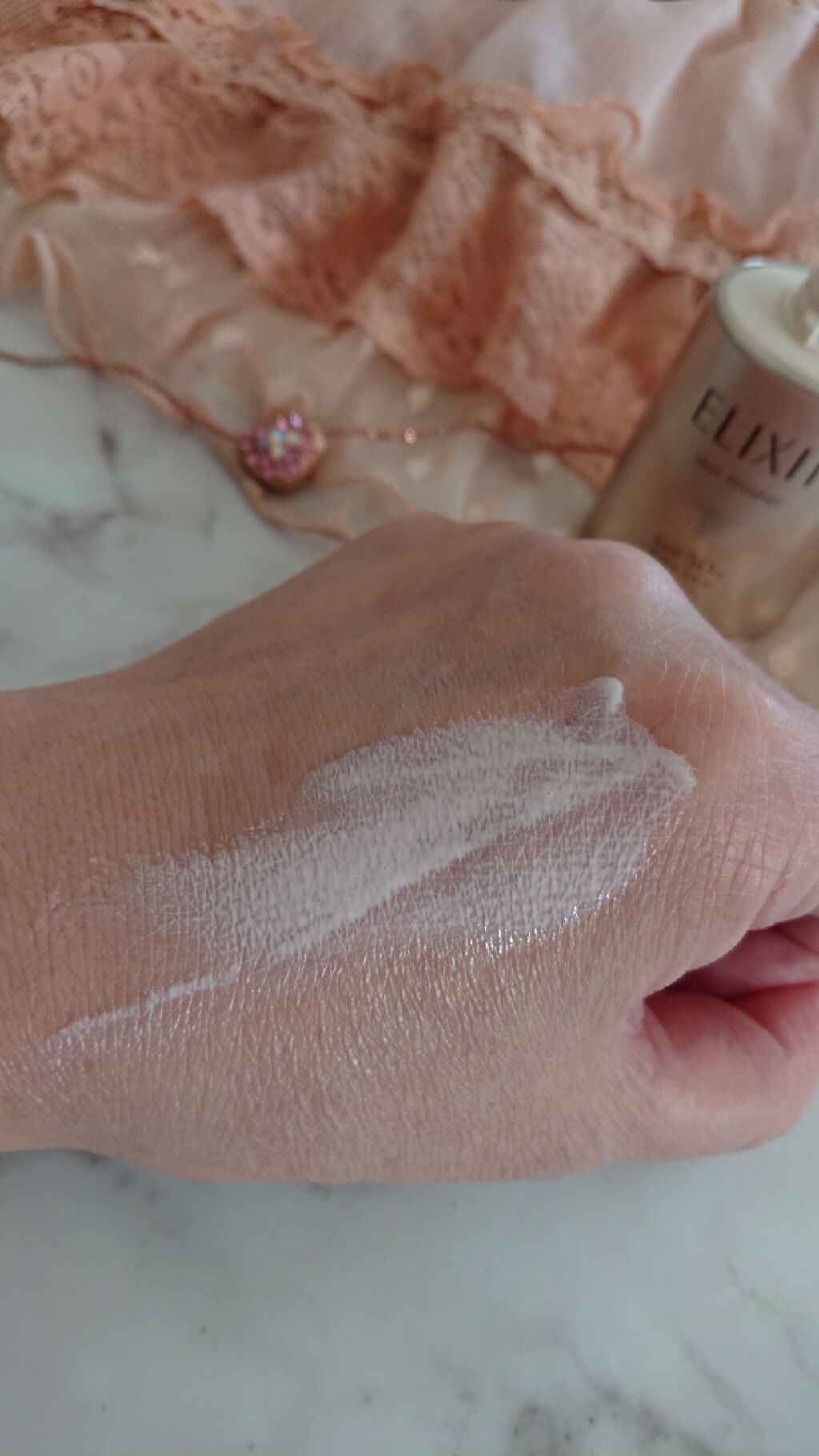 アドバンスド スキンフィニッシャー/エリクシール/フェイスクリームを使ったクチコミ（3枚目）