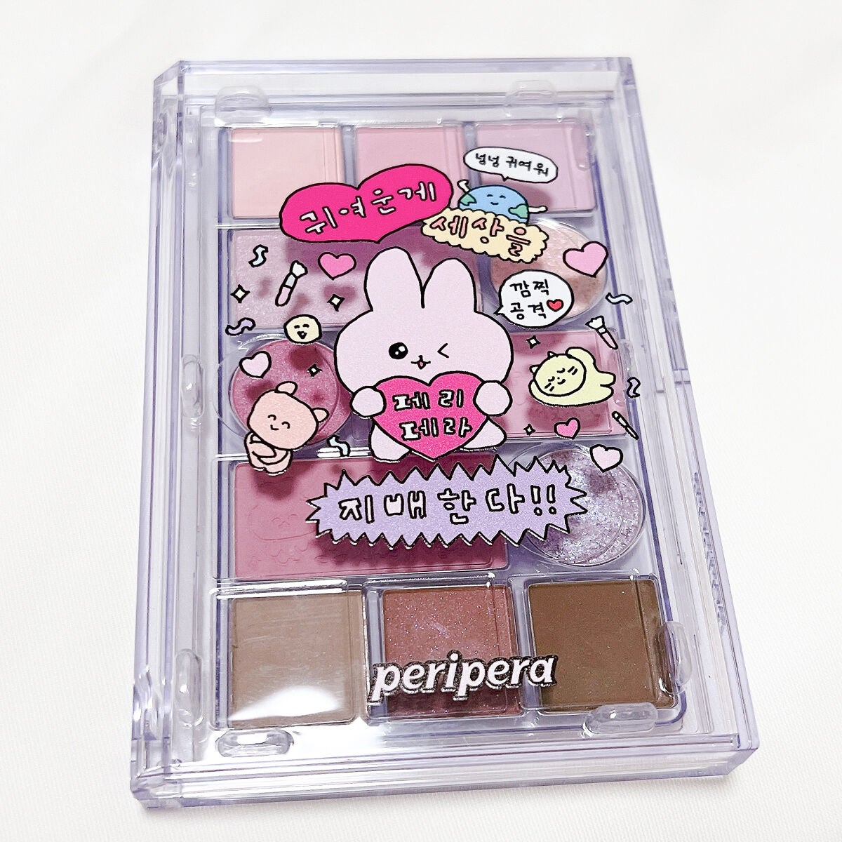 オールテイクムードテクニックパレット/PERIPERA/アイシャドウパレットを使ったクチコミ(2枚目)