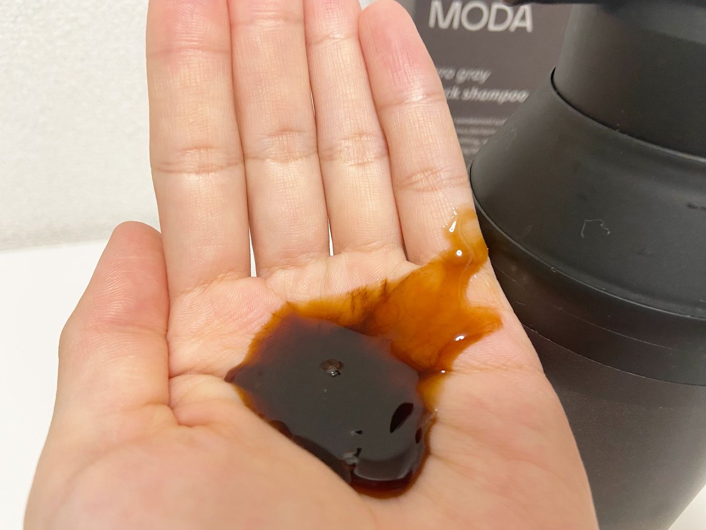 モダモダゼログレイシャンプー/MODAMODA/市販シャンプーを使ったクチコミ（3枚目）