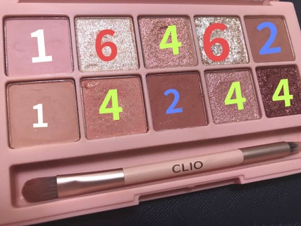 プロ アイ パレット/CLIO/アイシャドウパレットを使ったクチコミ(3枚目)