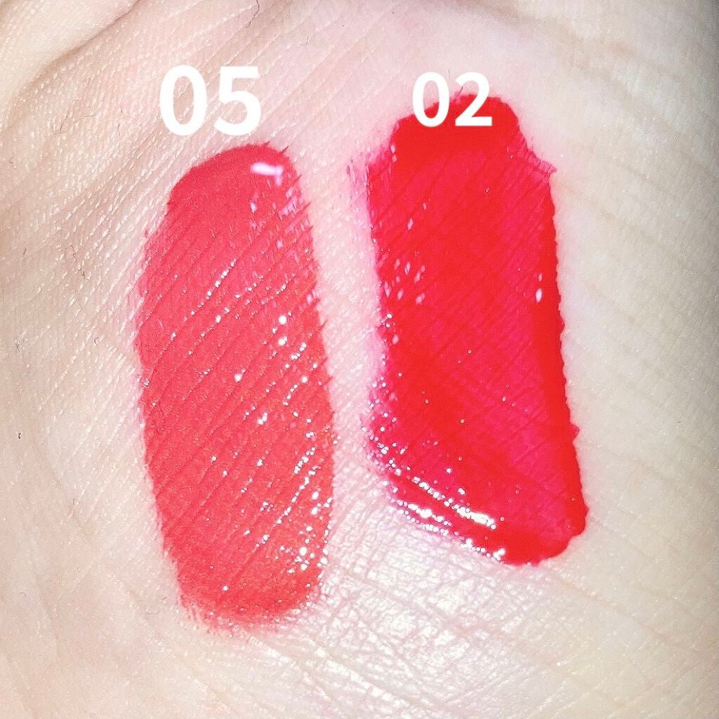 Lamp Juicy Tint/G9SKIN/口紅を使ったクチコミ(3枚目)