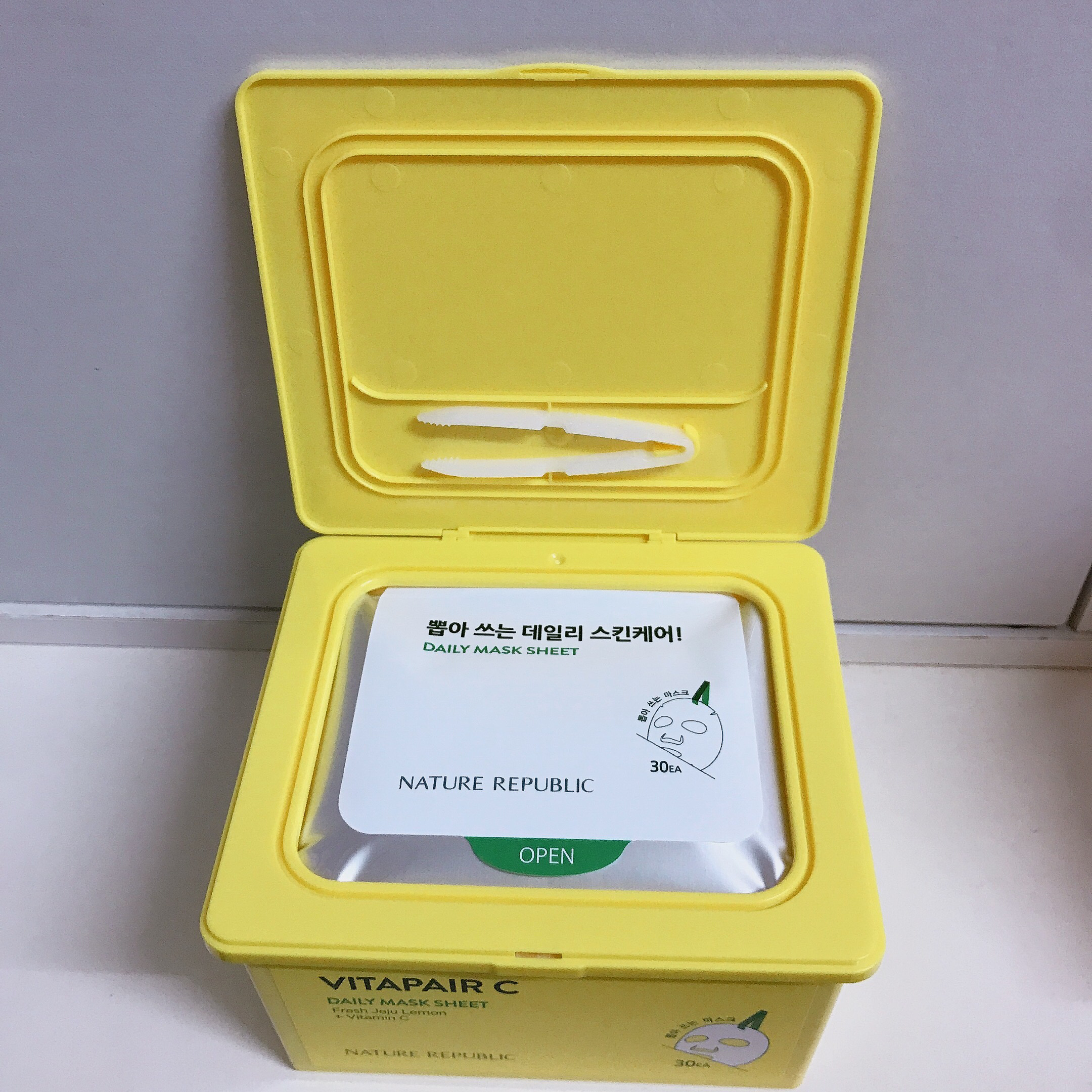 ビタペアCデイリーシートマスク/ネイチャーリパブリック/シートマスク・パックを使ったクチコミ（3枚目）