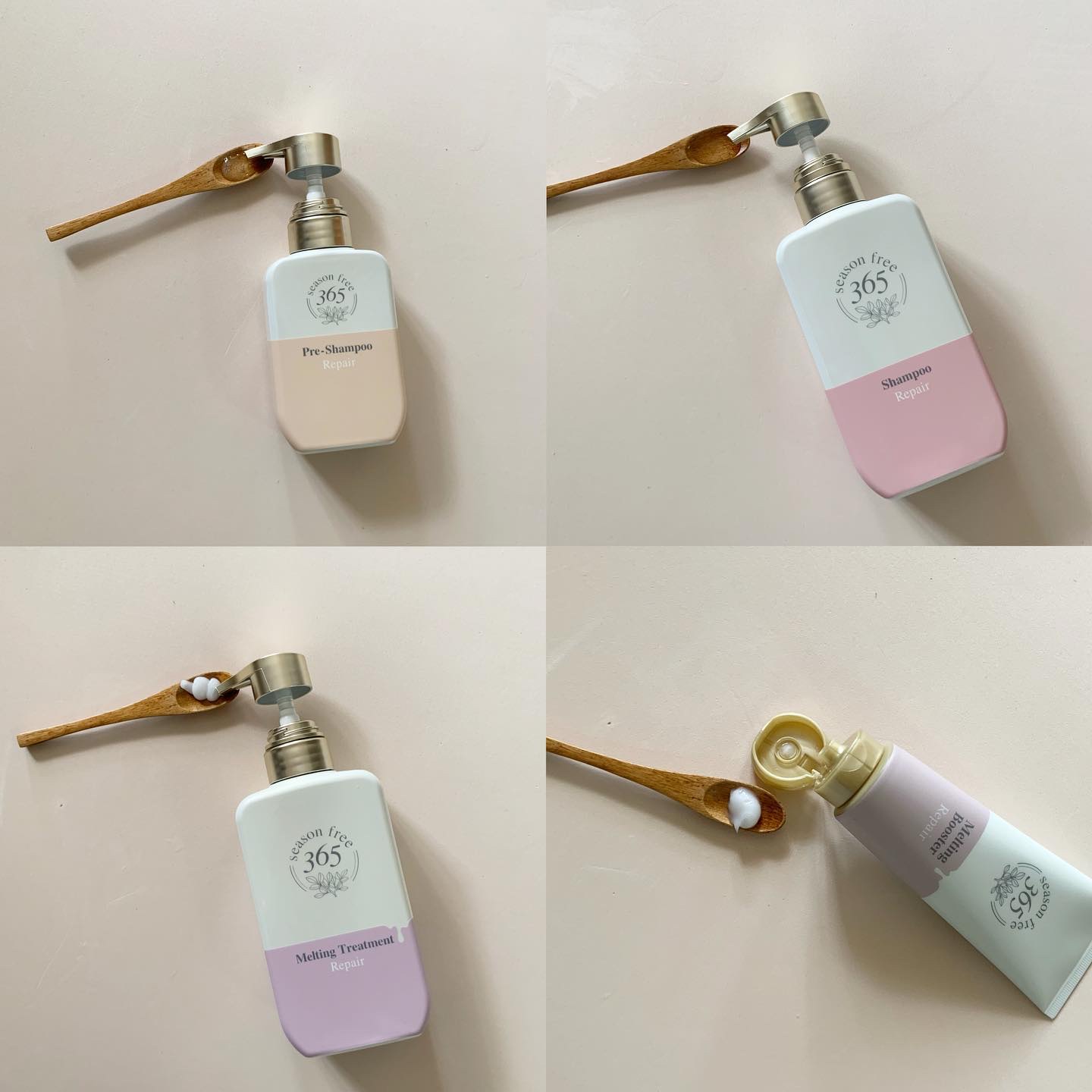 リペア シャンプー/メルティングトリートメント/season free 365/市販シャンプーを使ったクチコミ（2枚目）