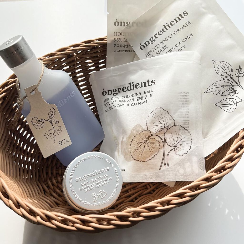 Houttuynia Cordata 95% Mask/Ongredients/シートマスク・パックを使ったクチコミ（1枚目）