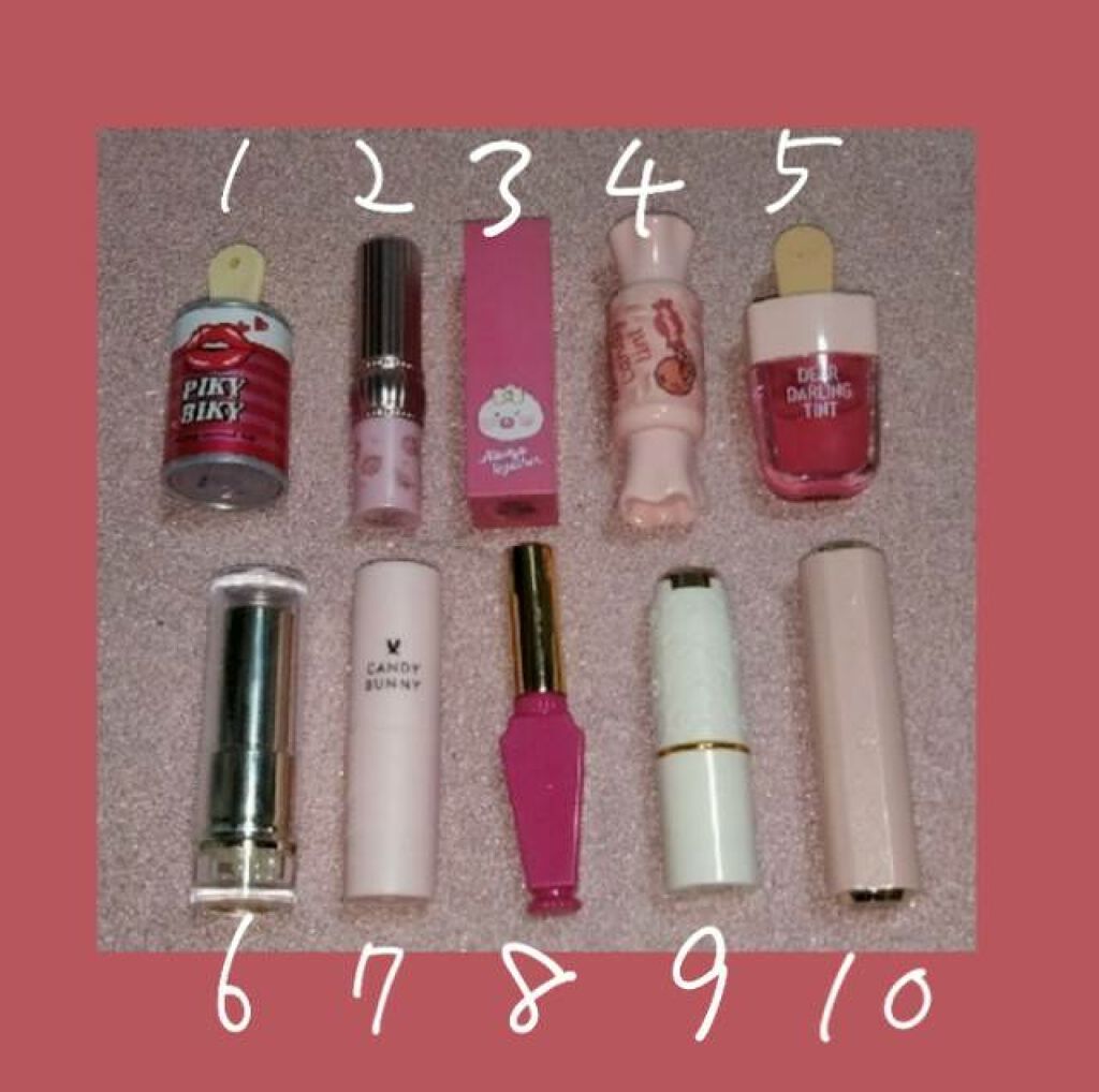 ムース キャンディー ティント/the SAEM/リップティントを使ったクチコミ(2枚目)