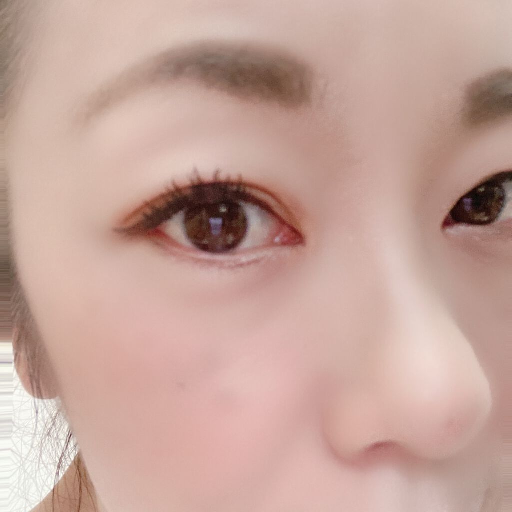 ライティングリキッドアイズ 01 シャンデリアベージュ/キャンメイク/リキッドアイシャドウを使ったクチコミ（2枚目）