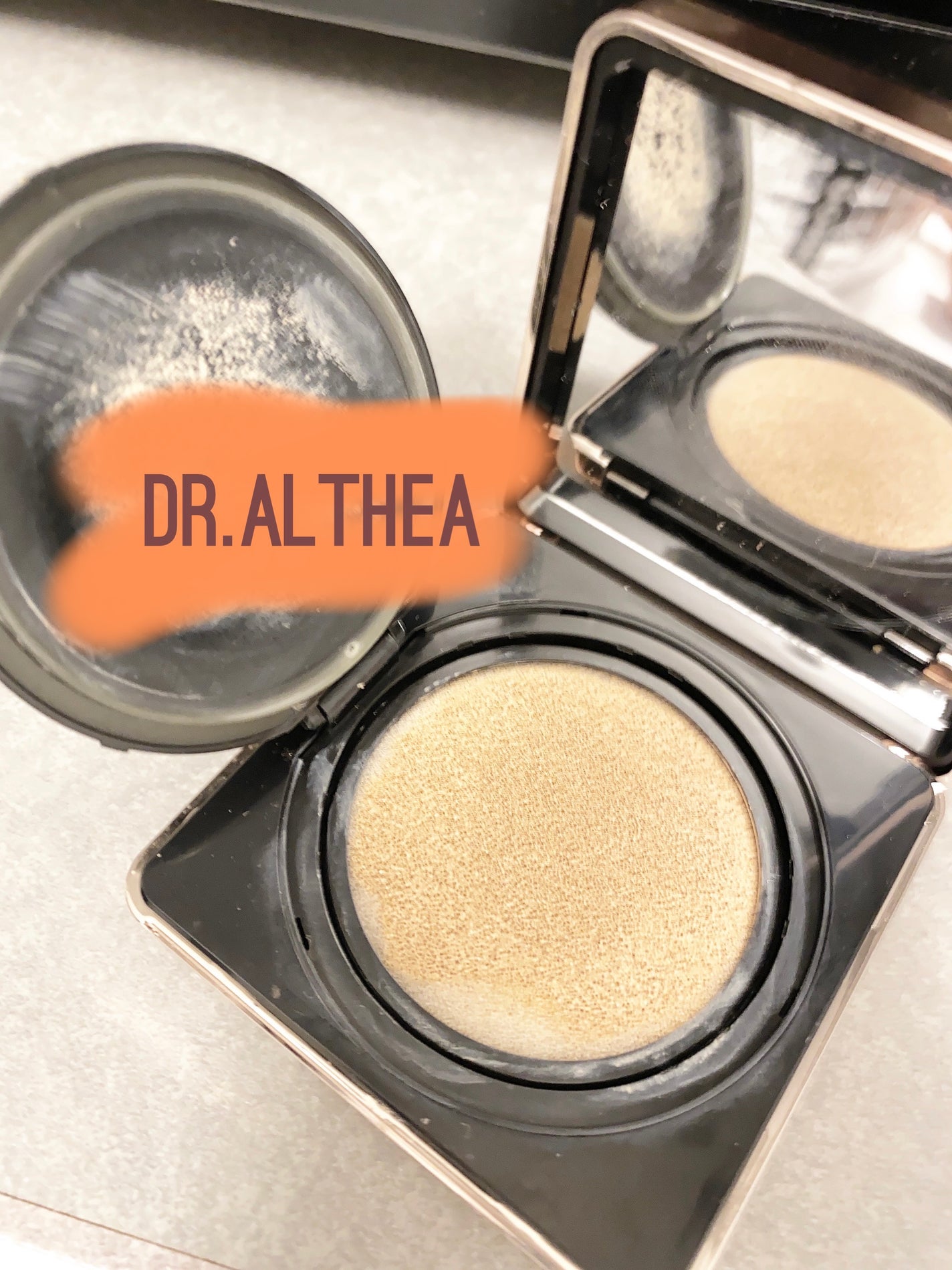 オーロラ カバー クッション モイスチャー/Dr.Althea/クッションファンデーションを使ったクチコミ(1枚目)