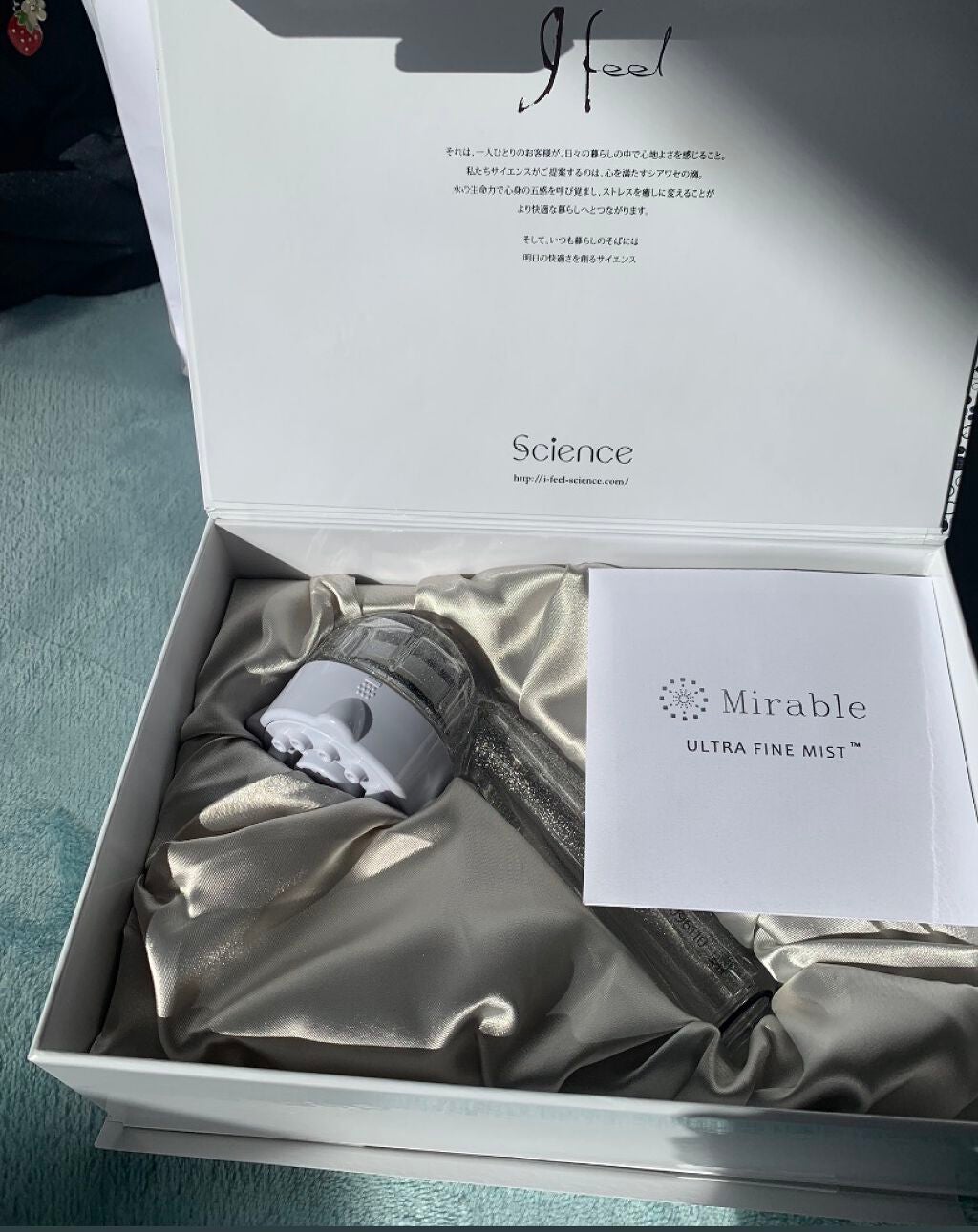 ウルトラファインミスト ミラブルプラス/ミラブル/シャワーヘッドを使ったクチコミ(1枚目)