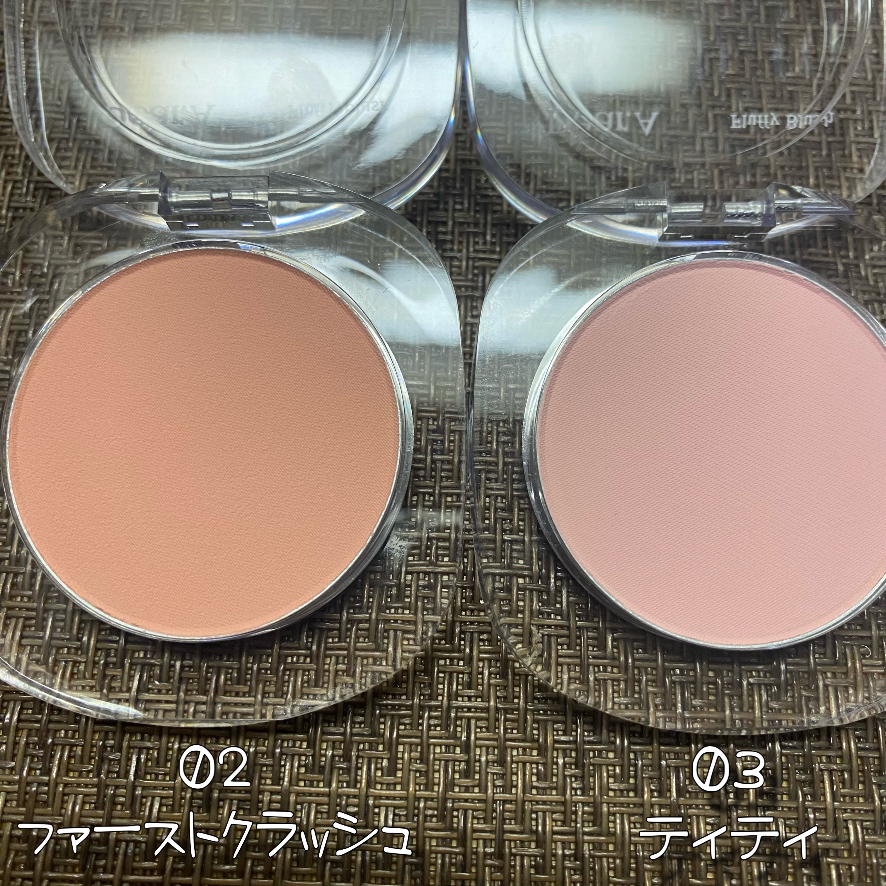 フラッフィーブラッシュ 03 チュチュ/Dear.A/パウダーチークを使ったクチコミ（3枚目）