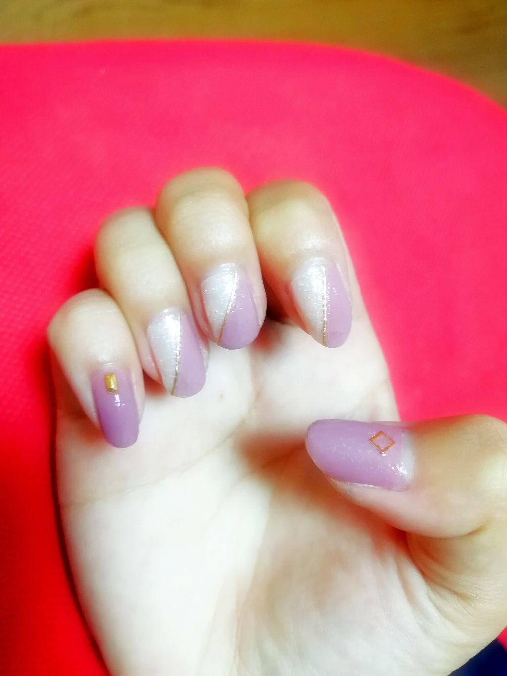 サンリオネイル/DAISO/マニキュアを使ったクチコミ(2枚目)