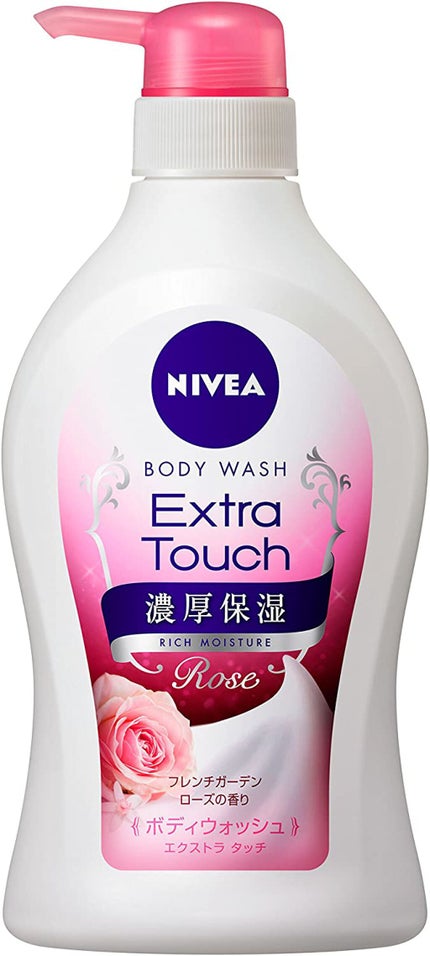 ニベア ボディウォッシュ エクストラタッチ フレンチガーデンローズ