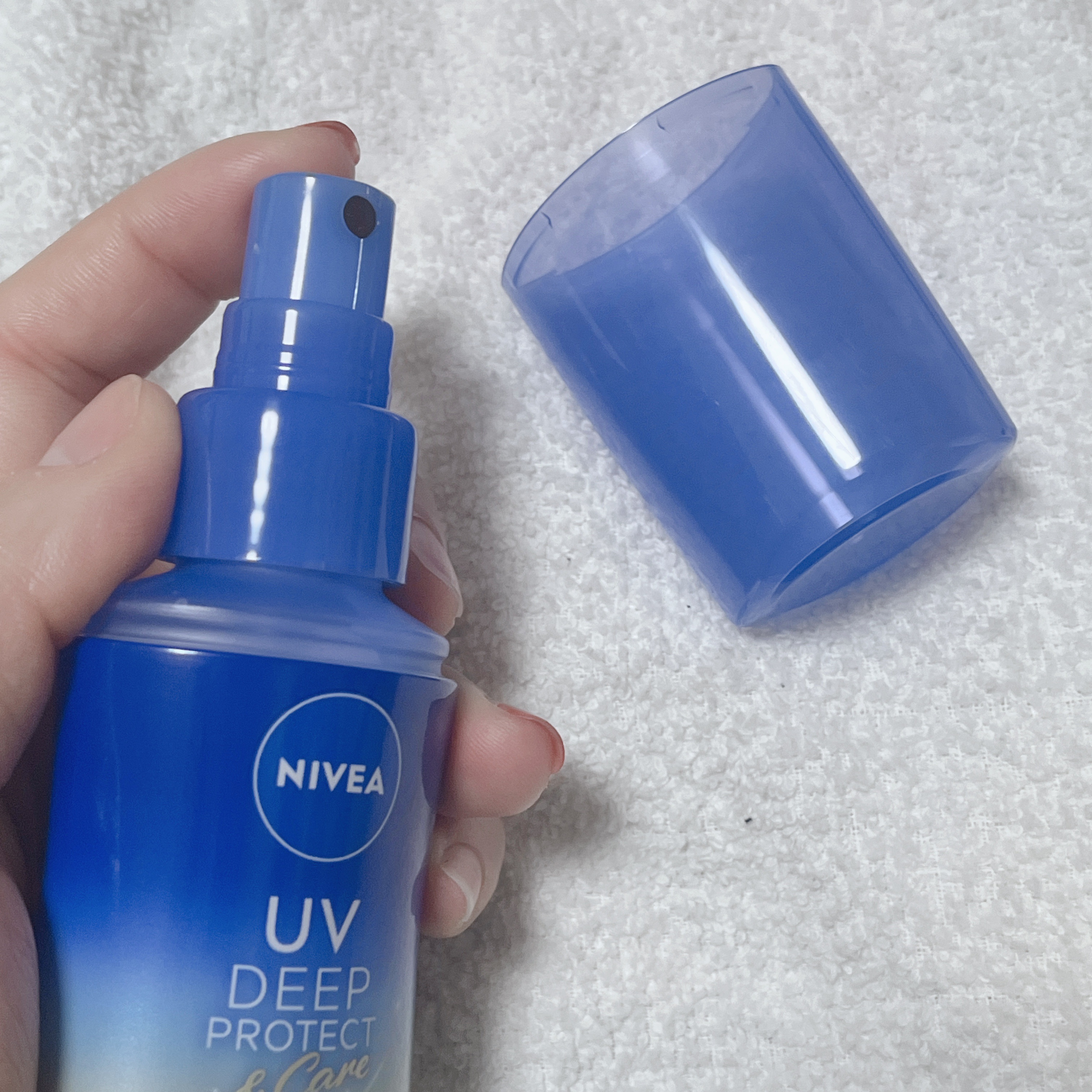 ニベアUV ディーププロテクト＆ケア ミルクミスト/ニベア/日焼け止めミスト・スプレーを使ったクチコミ（2枚目）