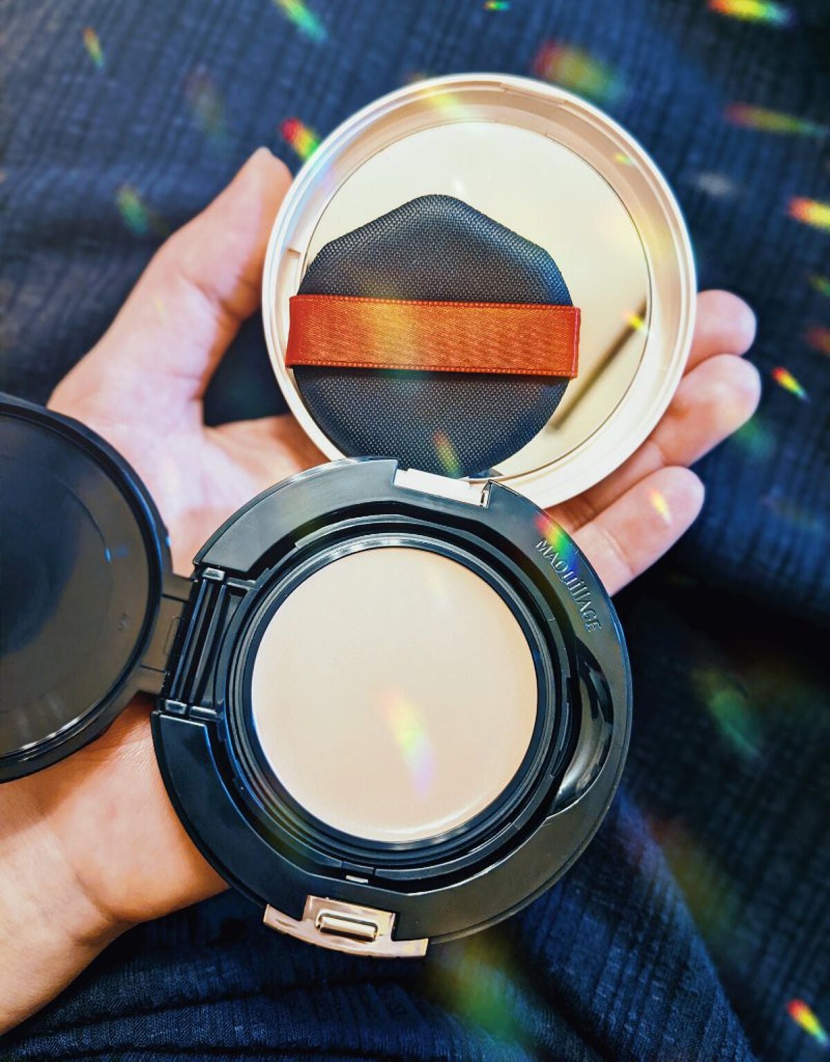 ドラマティッククッションジェリー/マキアージュ/クッションファンデーションを使ったクチコミ(1枚目)