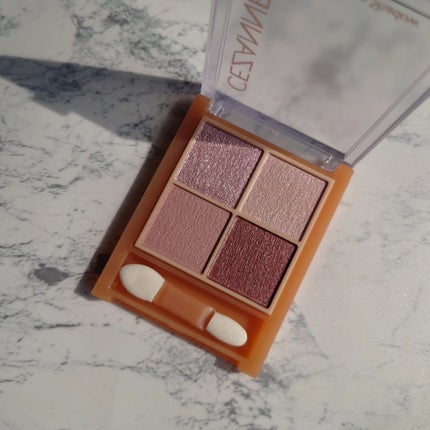 ベージュトーンアイシャドウ/CEZANNE/アイシャドウパレットを使ったクチコミ(2枚目)