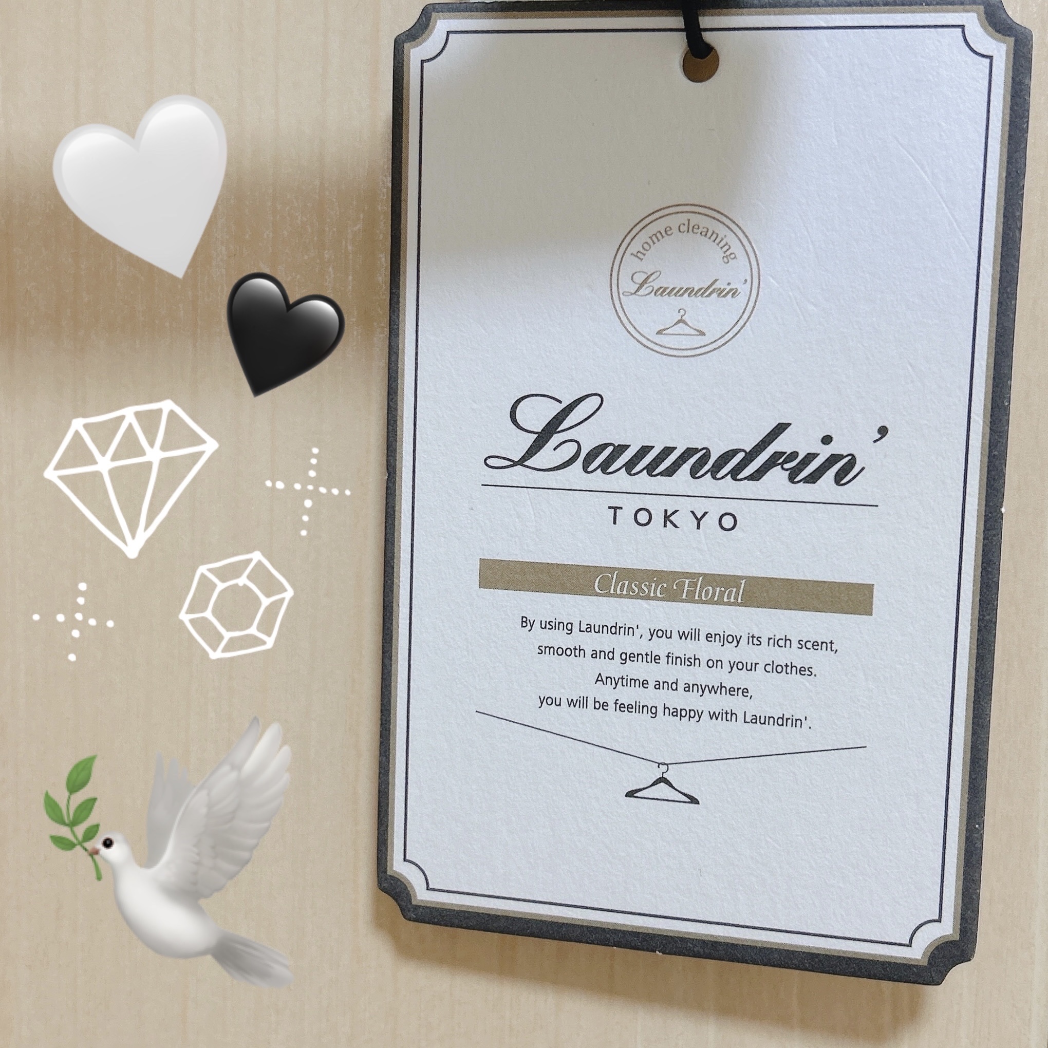 ペーパーフレグランス クラシックフローラルの香り/ランドリン/その他を使ったクチコミ（1枚目）