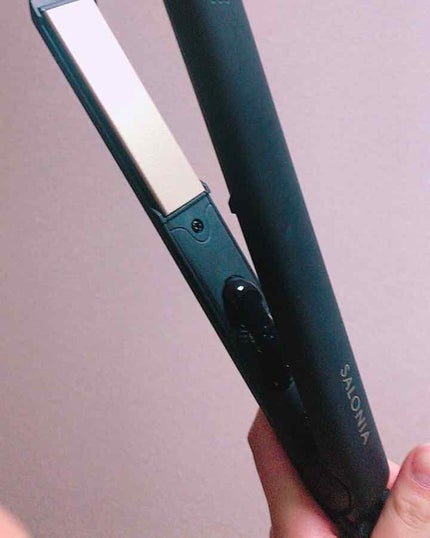 ストレートヘアアイロン/SALONIA/ストレートアイロンを使ったクチコミ(1枚目)