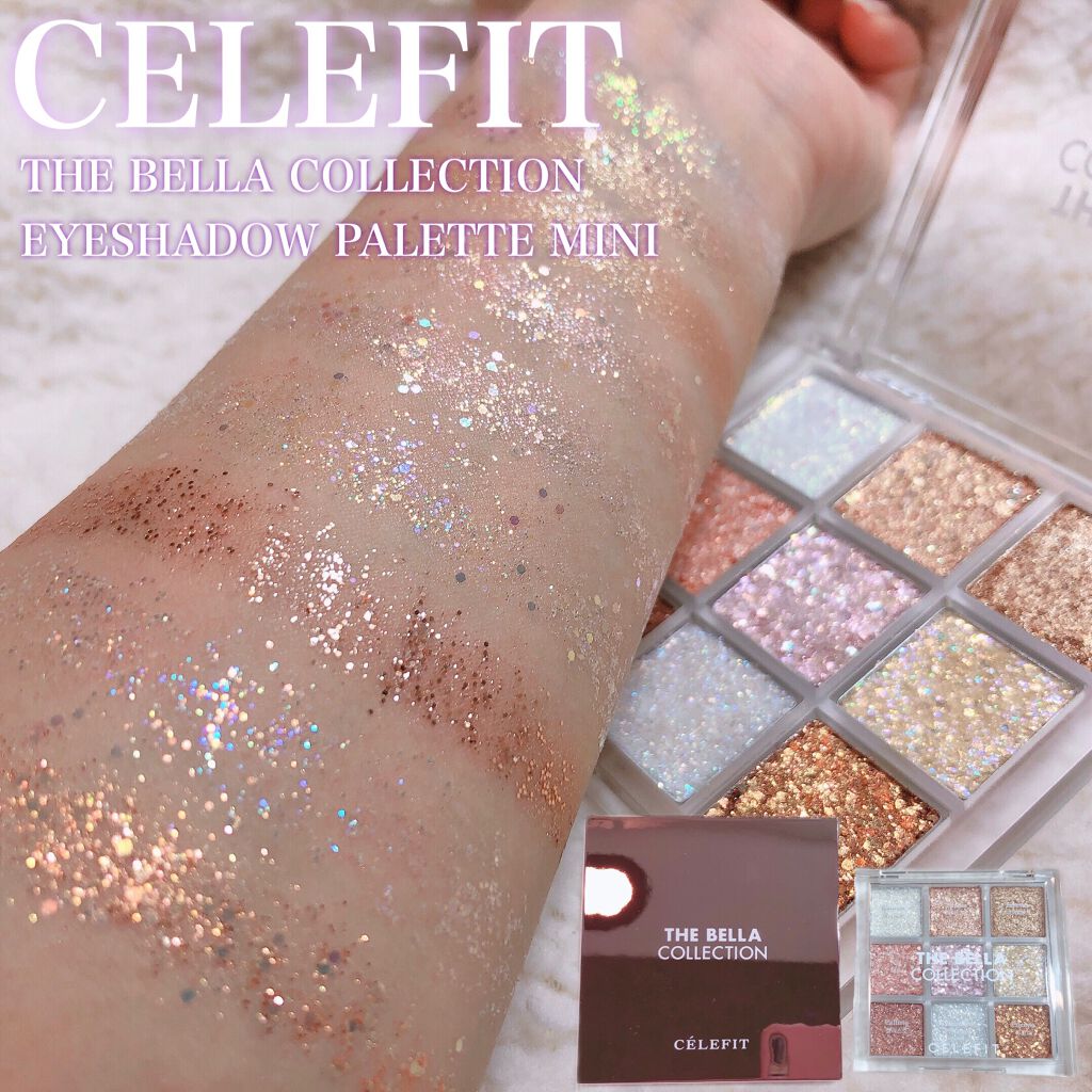 The Bella collection eyeshadow palette/CELEFIT/アイシャドウパレットを使ったクチコミ（1枚目）
