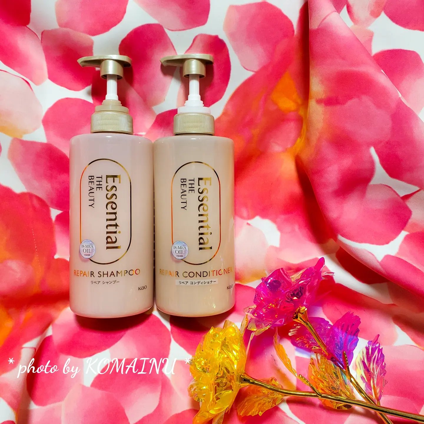 ザビューティ リペアシャンプー・コンディショナー/エッセンシャル/市販シャンプーを使ったクチコミ（1枚目）