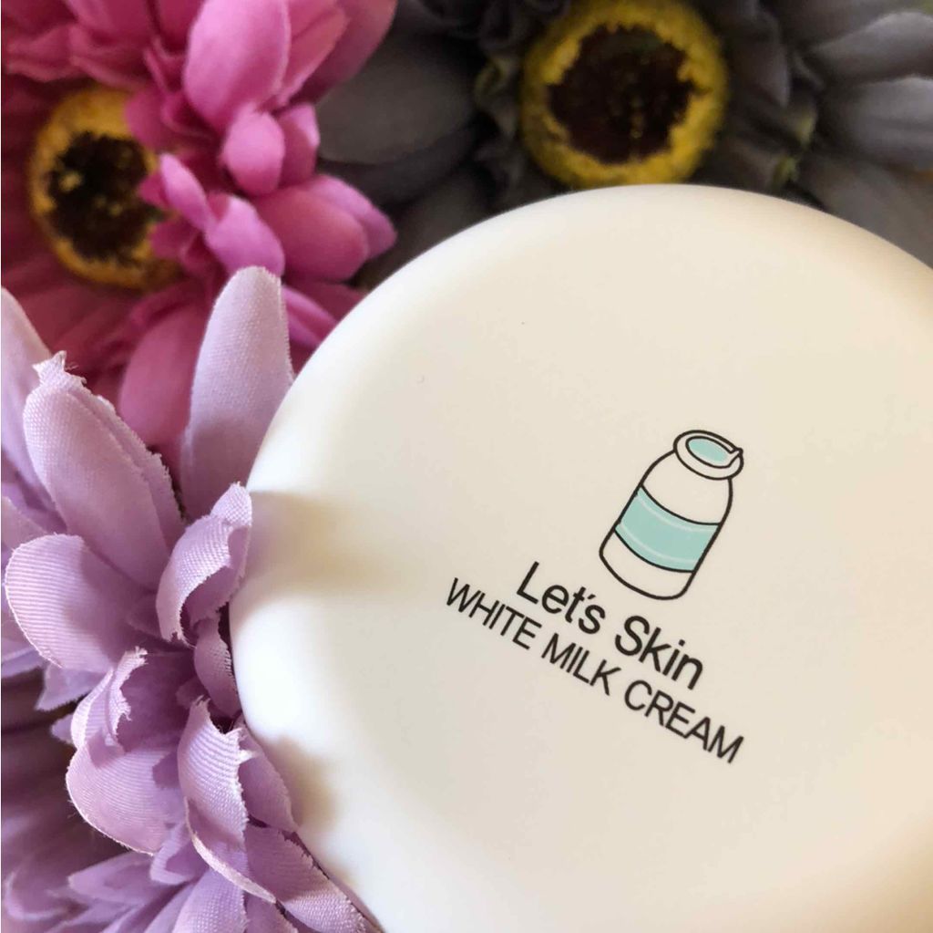 レッツスキン ホワイト ミルククリーム/SHINBEE JAPAN /フェイスクリームを使ったクチコミ（1枚目）