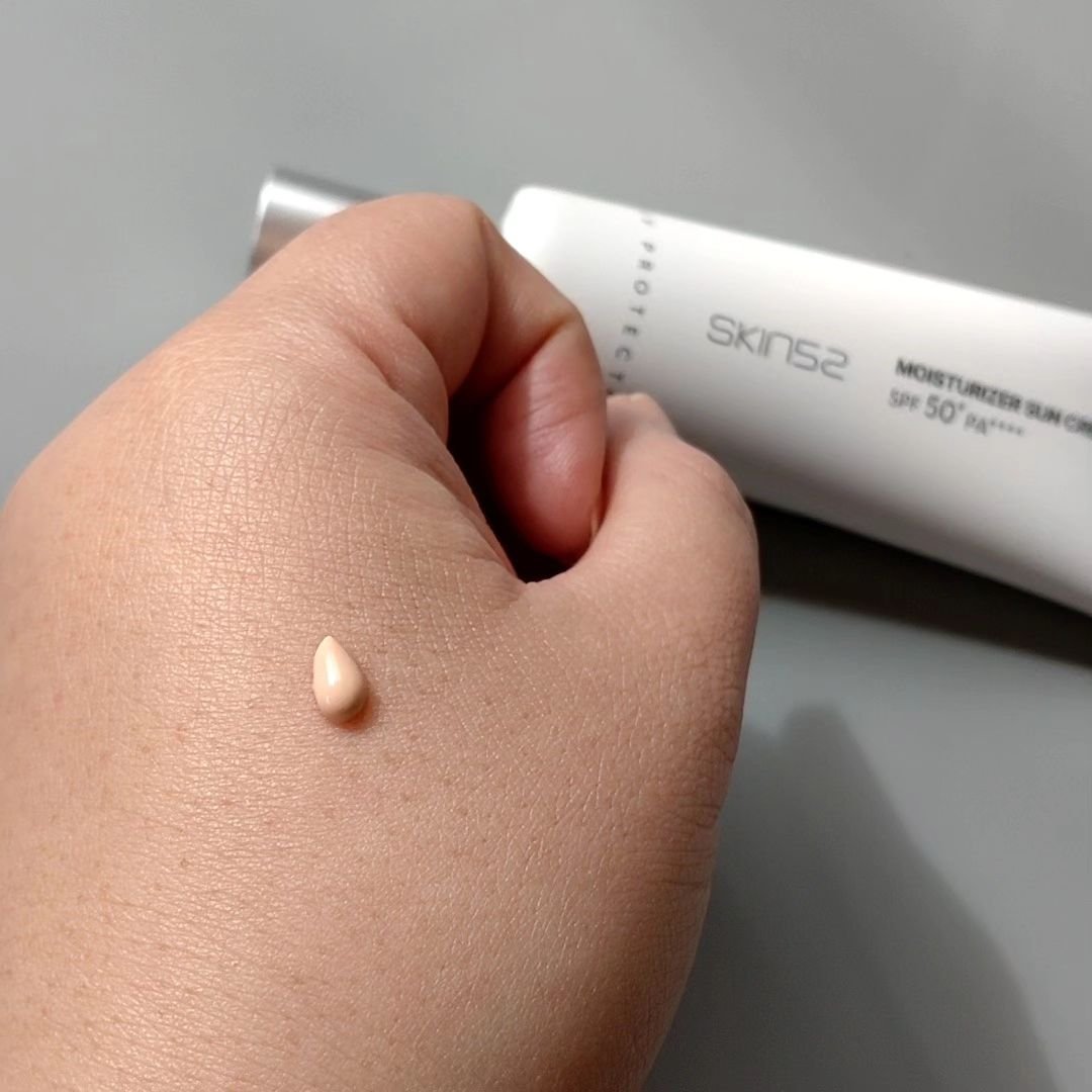 モイスチャライザーサンクリーム/SKIN52＆CO/日焼け止めクリームを使ったクチコミ（3枚目）