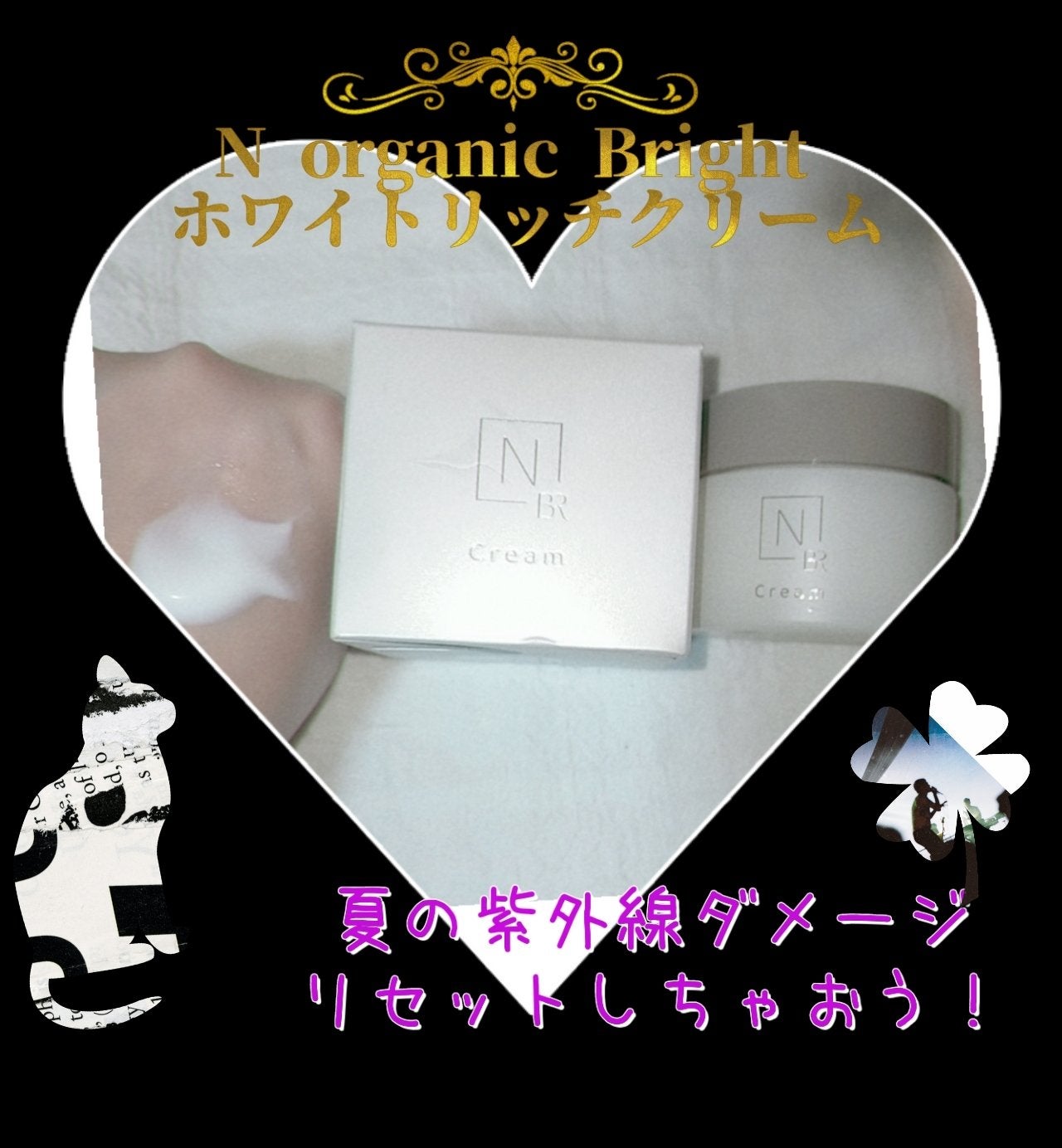 N organic Bright ホワイト リッチ クリーム/N organic/フェイスクリームを使ったクチコミ(2枚目)