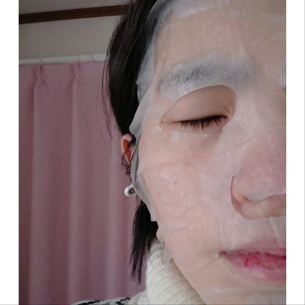 D フェイスマスク MR おさぼりマスク(さっぱりタイプ)/DAISO/シートマスク・パックを使ったクチコミ(5枚目)