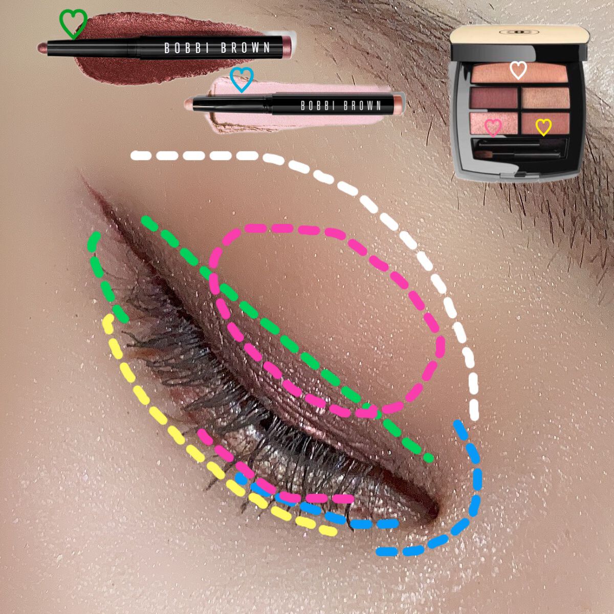 ロングウェア クリーム シャドウ スティック/BOBBI BROWN/スティックアイシャドウを使ったクチコミ(2枚目)