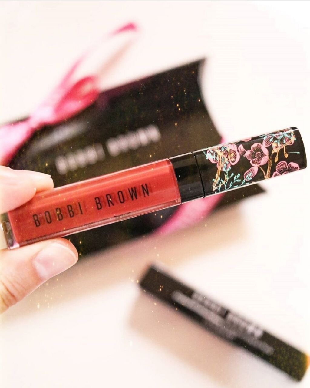 クラッシュドオイル インフューズド グロス/BOBBI BROWN/リップグロスを使ったクチコミ(1枚目)