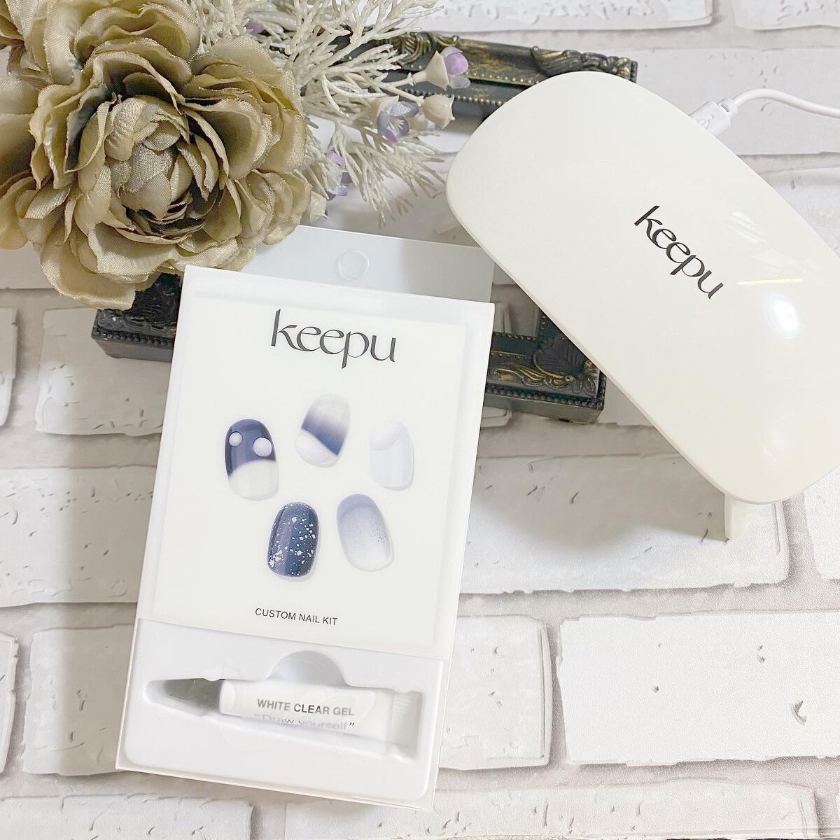 セルフカスタム ネイルシール/KEEPU/ネイルシールを使ったクチコミ(3枚目)