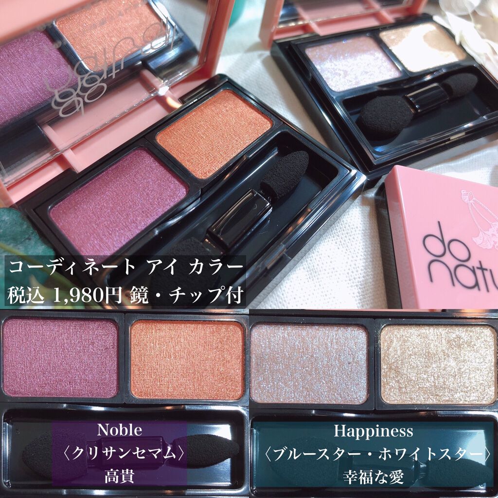 コーディネート アイ カラー/do natural/アイシャドウパレットを使ったクチコミ(2枚目)