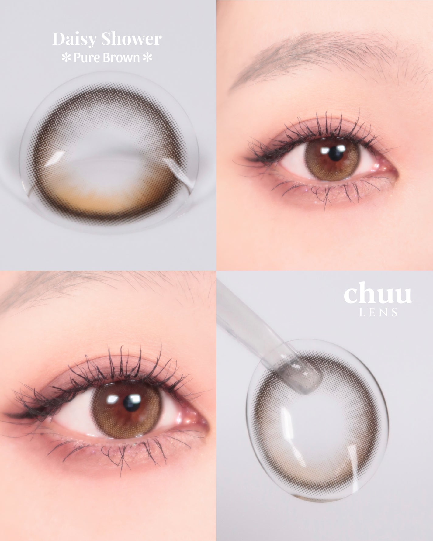 Daisy Shower 1Day/chuu LENS/ワンデー(1DAY)カラコンを使ったクチコミ(2枚目)
