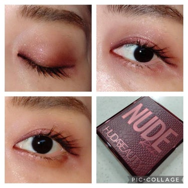 NUDE obsessions  Nude Rich/Huda Beauty/アイシャドウパレットを使ったクチコミ（3枚目）