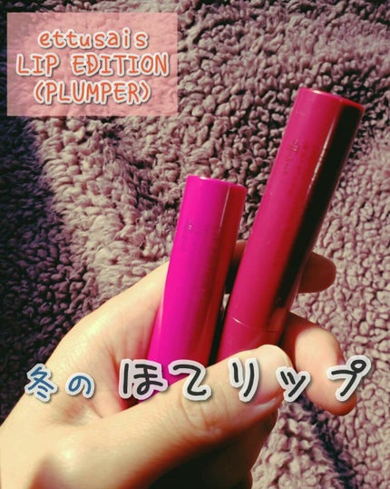 エテュセ リップエディション(プランパー)リッチスタイル/ヘルシースタイル/ettusais/リップケアを使ったクチコミ(1枚目)