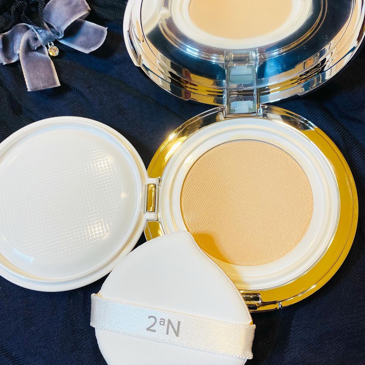 グリーミングテンションパクト/2aN/クリーム・エマルジョンファンデーションを使ったクチコミ(2枚目)