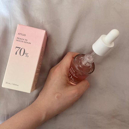 桃70%ナイアシンセラム/Anua/美容液を使ったクチコミ(2枚目)