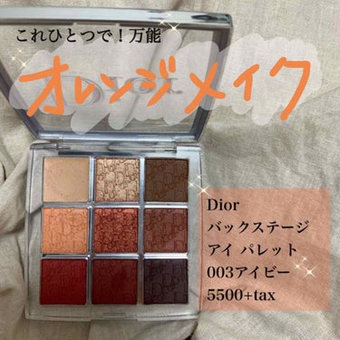 ディオール バックステージ アイ パレット/Dior/アイシャドウパレットを使ったクチコミ（1枚目）