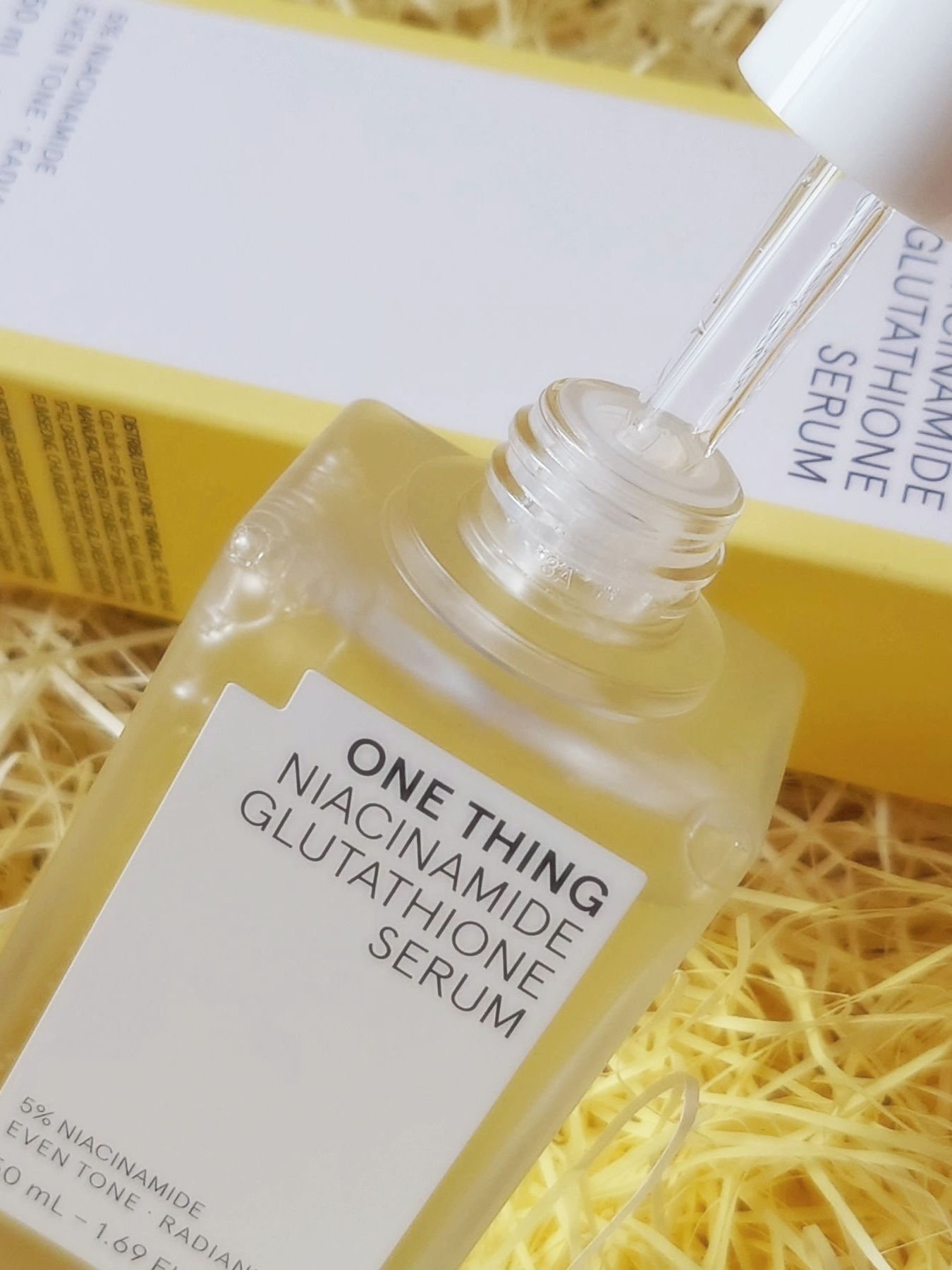 ナイアシンアミドグルタチオンセラム/ONE THING/美容液を使ったクチコミ（2枚目）