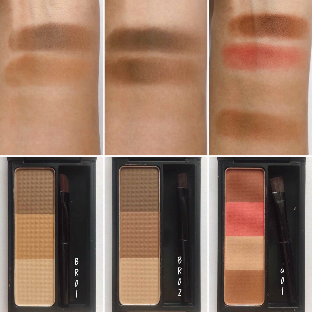 UR GLAM　EYEBROW POWDER/U R GLAM/パウダーアイブロウを使ったクチコミ（3枚目）