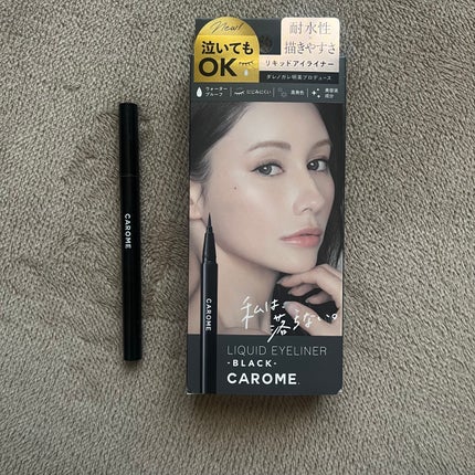リキッドアイライナー/CAROME./リキッドアイライナーを使ったクチコミ(2枚目)