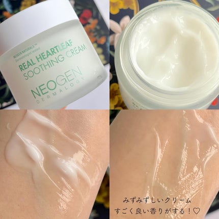 リアルドクダミスージングクリーム/NEOGEN/フェイスクリームを使ったクチコミ(4枚目)