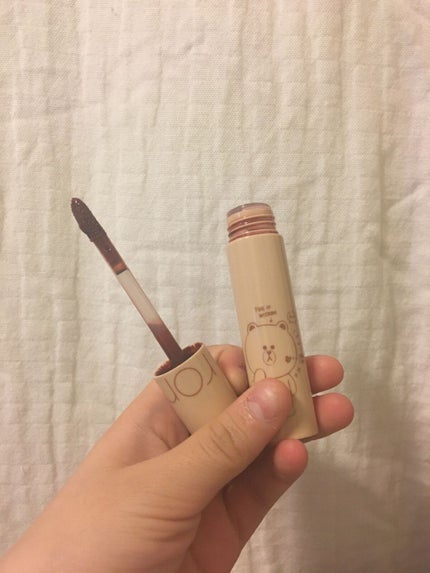 rom&nd LINE FRIENDS EDITIONのクチコミ「ロムアンド×LINEフレンズのコラボ商品
今回はクマの柄のリップを紹介します
(他の商品は.....」(1枚目)