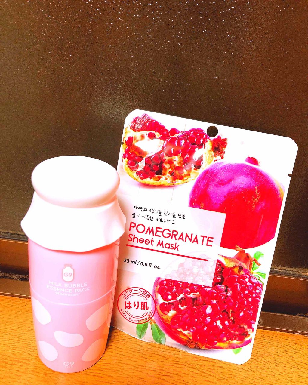MILK BUBBLE ESSENCE PACK ＃STRAWBERRY/G9SKIN/美容液を使ったクチコミ（1枚目）