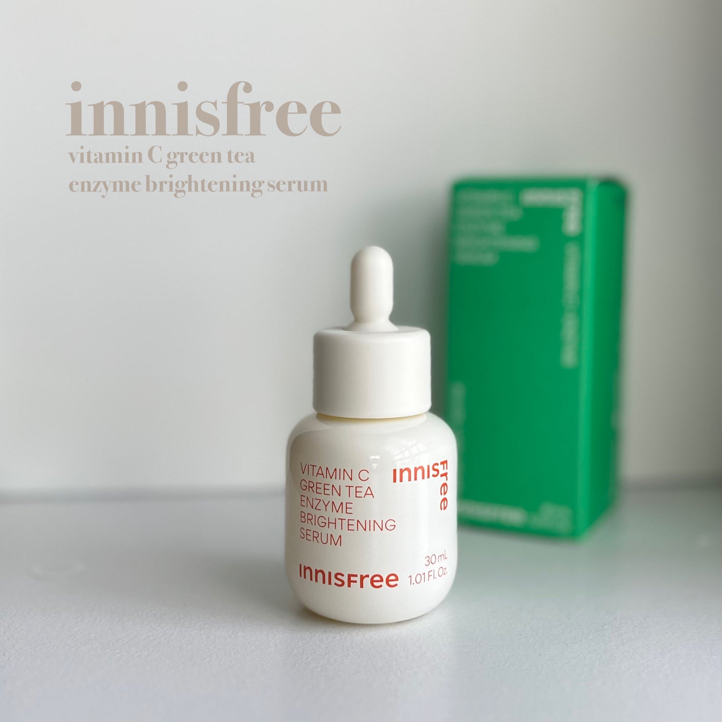 ビタC グリーンティーエンザイム ブライト セラム/innisfree/美容液を使ったクチコミ(1枚目)