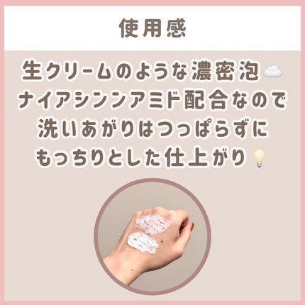 ヴィーガンパッククレンザー/WHIPPED/洗顔フォームを使ったクチコミ(4枚目)