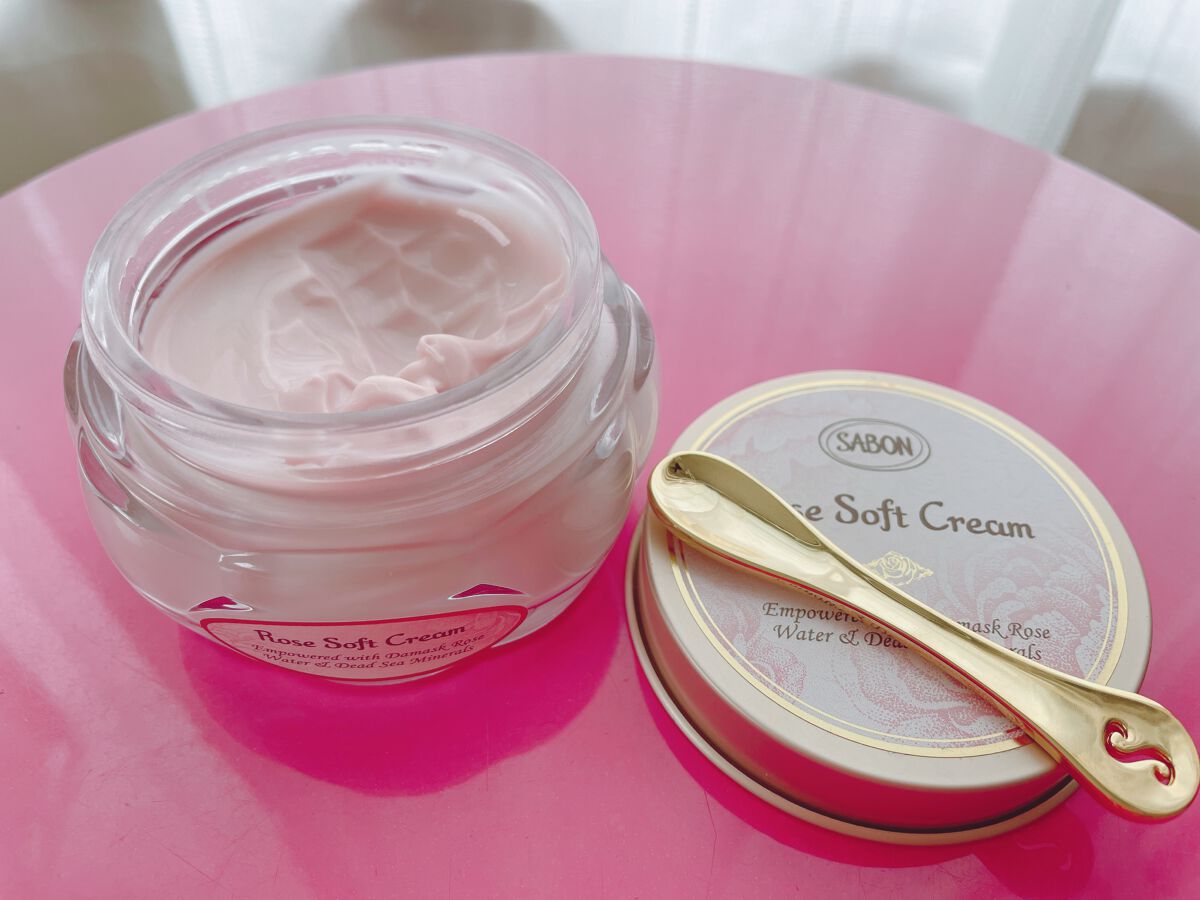 ローズソフトクリーム/SABON/フェイスクリームを使ったクチコミ(2枚目)
