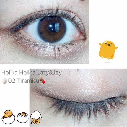 ぐでたまアイシャドウ/HOLIKA HOLIKA/アイシャドウパレットを使ったクチコミ(1枚目)