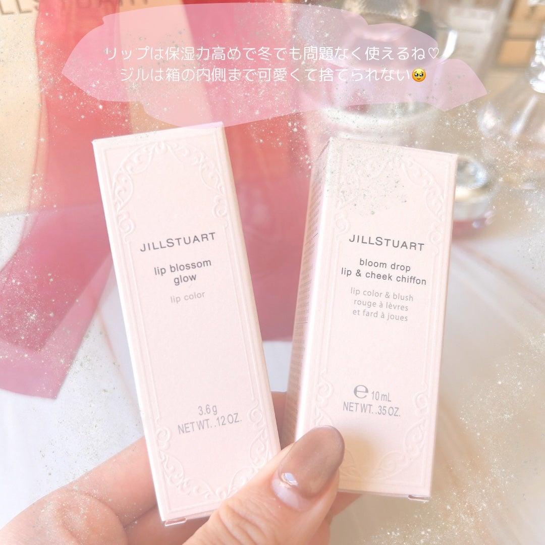 ジルスチュアート ブルームドロップ リップ&チーク シフォン/JILL STUART/リキッドチークを使ったクチコミ(6枚目)