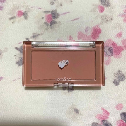 ベターザンチーク/rom&nd/パウダーチークを使ったクチコミ(1枚目)