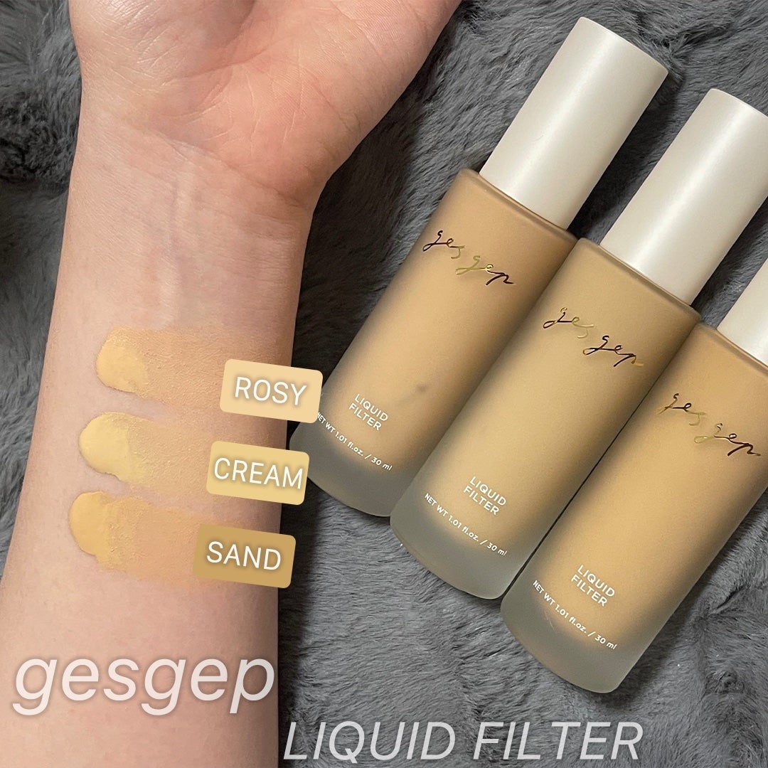 GGリキッドフィルター/gesgep/リキッドファンデーションを使ったクチコミ(2枚目)