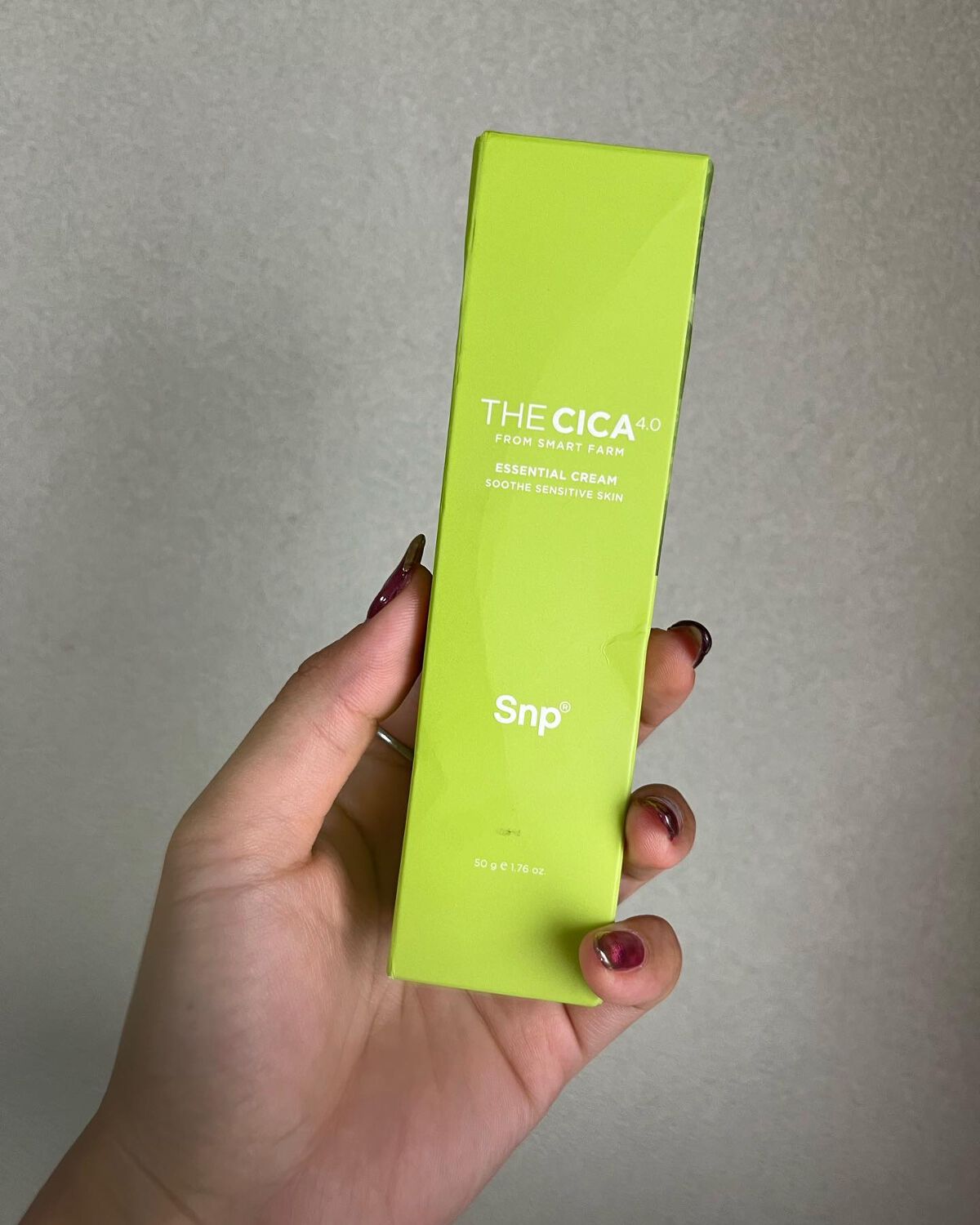 THE CICA 4.0 エッセンシャルクリーム/SNP/フェイスクリームを使ったクチコミ（2枚目）